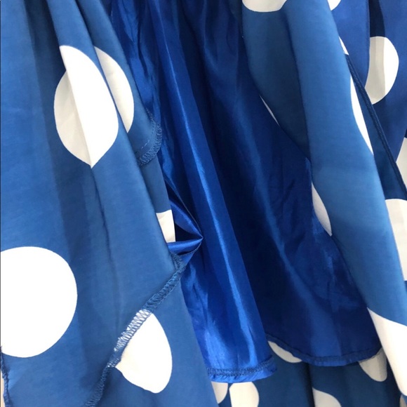 Gracia polka dot high low dress - Picture 4 of 4